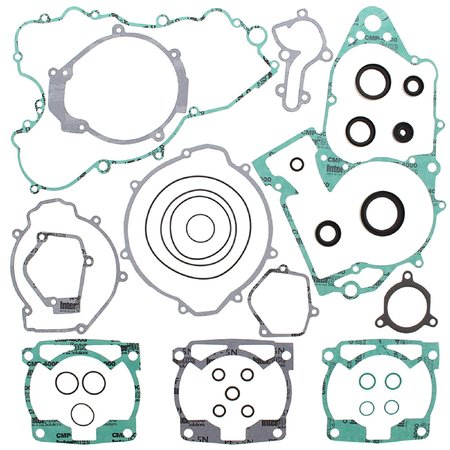 WINDEROSA Gasket Kit With Oil Seals for KTM 360 EXC 96 97, 360 MXC 96 97 811307